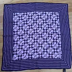 Coach Geometric Purple Scarf used